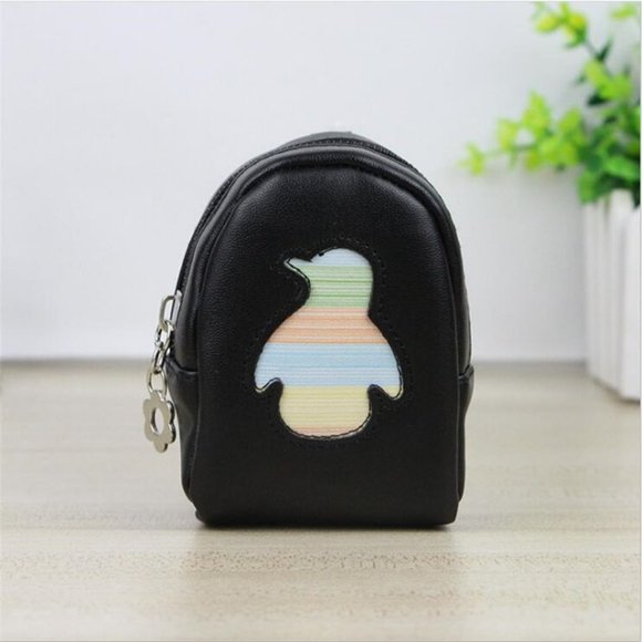 Mini Backpack Coastal Keychain Coin Purse Starfish, Penguin, Fish, Dolphin NWT - Picture 6 of 6